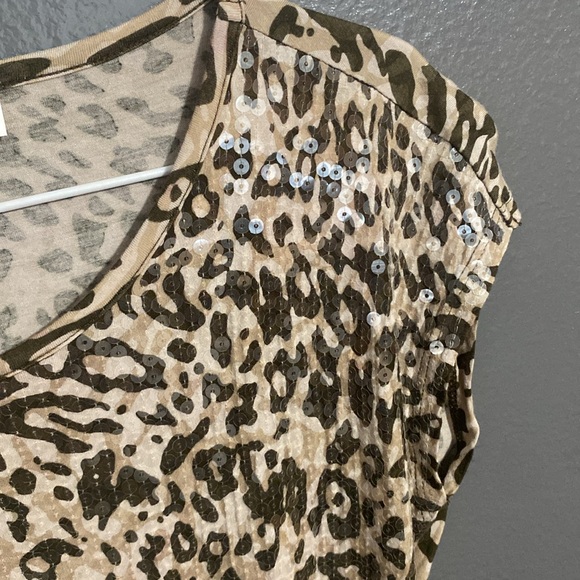 Micheal Kors Leopard Sequin Dress - Picture 4 of 6